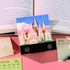 Календарь-часы 2026 Настольный календарь со светодиодной подсветкой 3D Отрывной календарь Бумажная резьба Искусство Блокнот для заметок Подарок Рождество