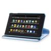 Вращающийся на 360° кожаный чехол с узором личи для Amazon Kindle Fire 7 2017 (HD7) Планшет - Защитный чехол