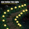 15/20/30LED Outdoor Solar Bubbles Lawn Lamp String Set Landscape Decoration IP65 Waterproof Leds Solar-Powered Stake Lights for Garden Yard
