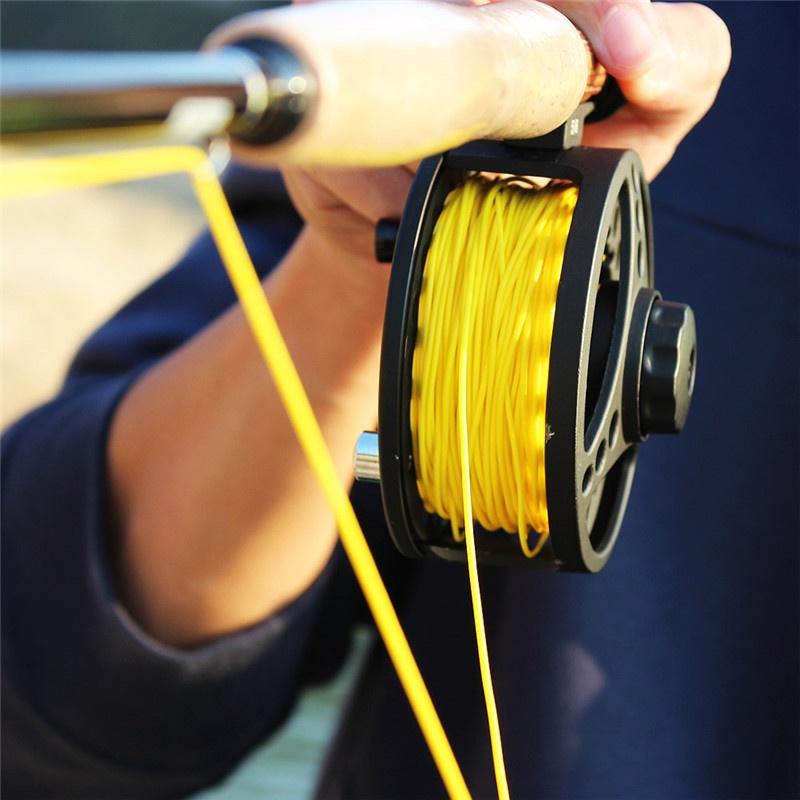 Катушка для нахлыста, алюминиевая матрица, цельнометаллическое литье с ЧПУ, колесо для рыбалки нахлыстом, 5/6, катушка для рыболовных снастей