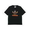 Оригинальная футболка X Atmos Collaboration Atm, повседневные спортивные мужские топы с круглым вырезом и короткими рукавами, черные GT7296