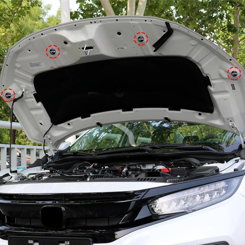 NADH5 4/8/16Pcs/lot Valve Stems & Caps,Car Door Shock Absorbing Gasket Car Trunk Sound Insulation Pad For skoda fabia superb octavia