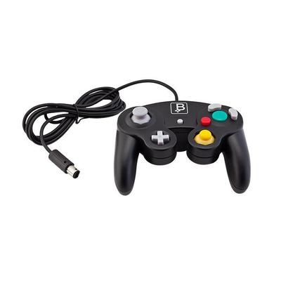 Геймпад - Game Cube - Проводной - Черный - Совместим с Wii - Встроенная вибрация