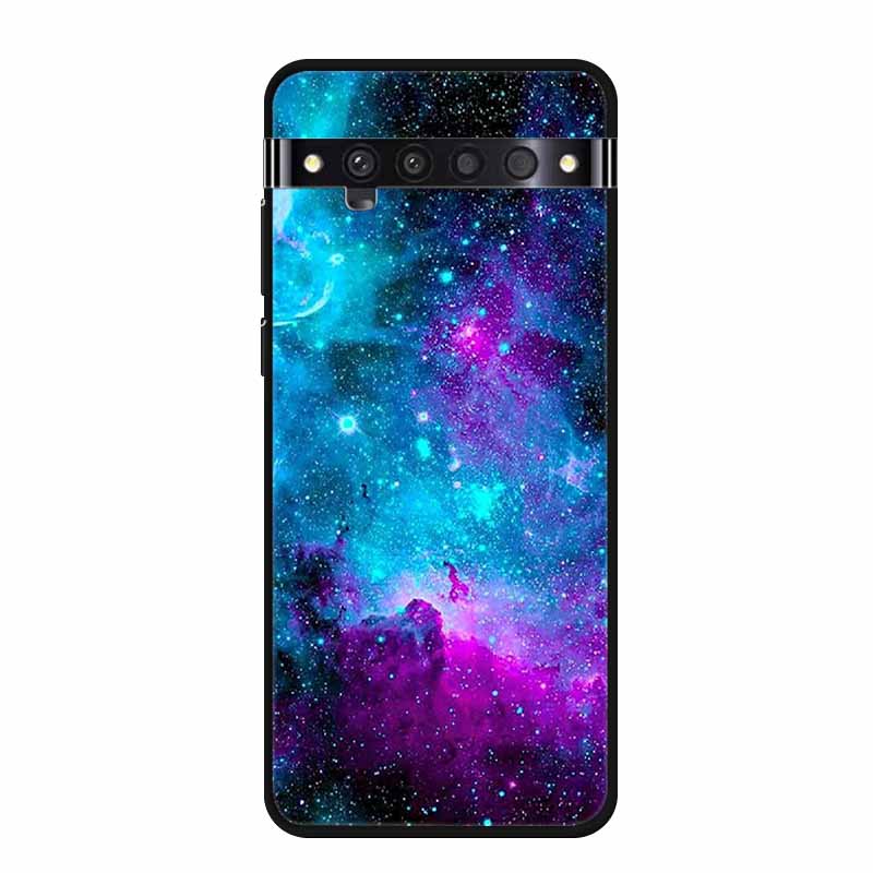 Чехлы для TCL 10 Pro Мягкий ТПУ Силикон Кот Лев Задние Чехлы для TCL 10 Pro T799B T799H Обложка Ударопрочный Funda Capa TCL10Pro 6.47"