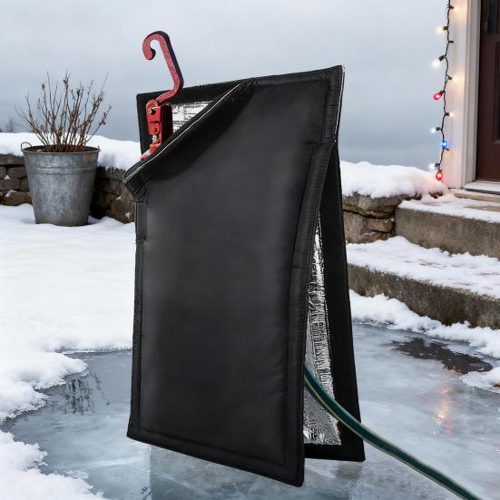 Yousheng Faucet Insulation Cover Freeze Protection Waterproof Insulated Spigot Cover Winter Faucet Protector for Garden Lawn Faucets Yard Hydrant