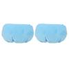 2pcs Crutches Underarm Pad Blue Soft Handle Pillow Covers Accessories for Hand Grips Armpit