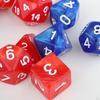 Набор из 14 многогранных кубиков Акриловый D4-D20 Игровой Многогранный для