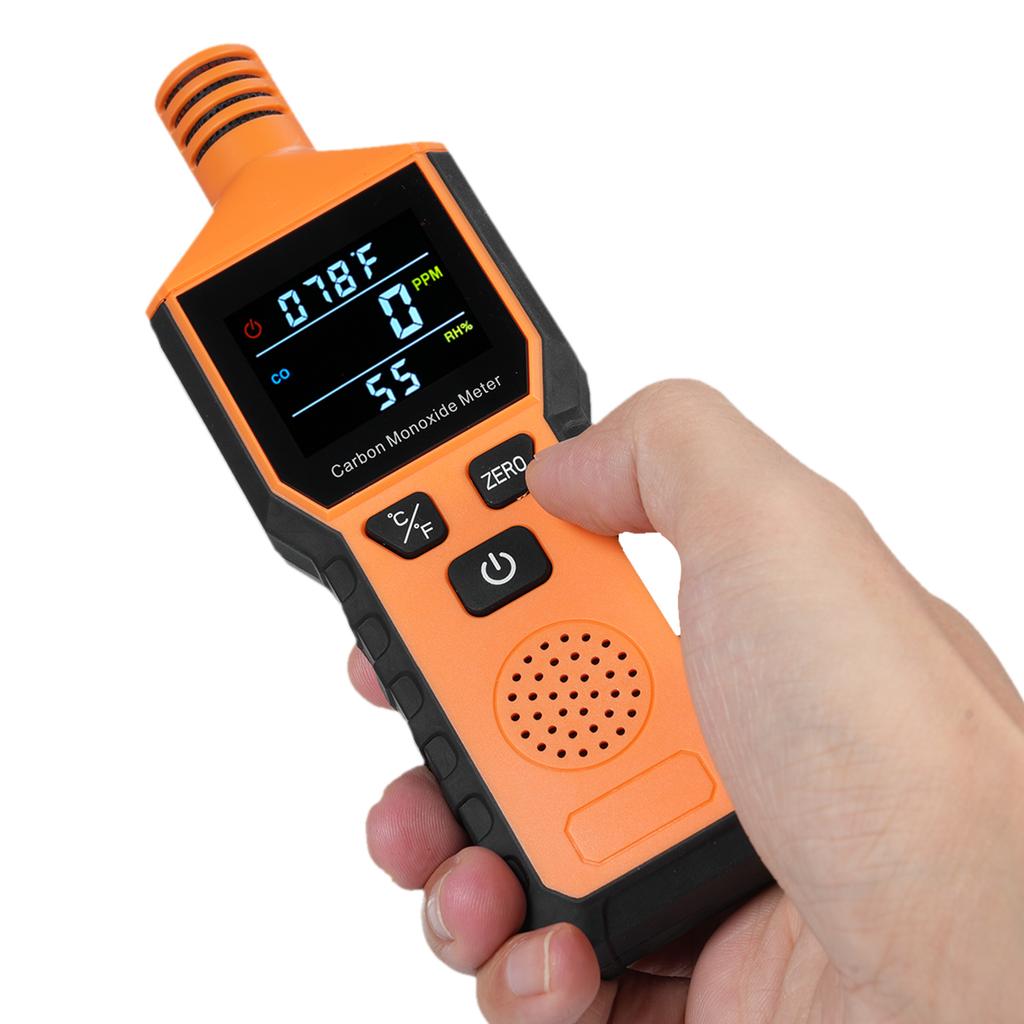 3in1 Portable Carbon Monoxide Detector Battery Powerd Handheld Carbon Monoxide Alarm with