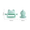 Baby Teething Stick, Cartoon Cat Anti-biting Hand-biting Fun Silicone Teething Stick Toy