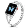 Women Diamond Bracelet for Apple Watch Band Series 10 9 8 7 SE Adjustable Metal Strap 49/45/44/40/38mm Belt