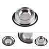Anti-tip Dog Feeder Rustproof Pet Drinking Bowl Smooth Surface Pet Dinner Bowl  Pet Dining Use