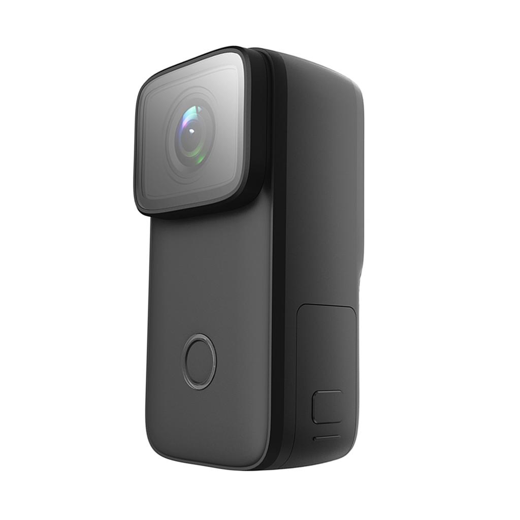 Мини-экшн-камера SJCAM C200 4K с Wi-Fi и 1,28-дюймовым IPS-экраном, водонепроницаемый корпус 5M, 6-осевая стабилизация, поддержка распознавания лиц