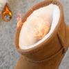 TWINFLAMES Winter Children Boy Girl Reverse Velvet Short Snow Boots Baby Warm Plush Shoes Kids Snow Boots Otton Shoes