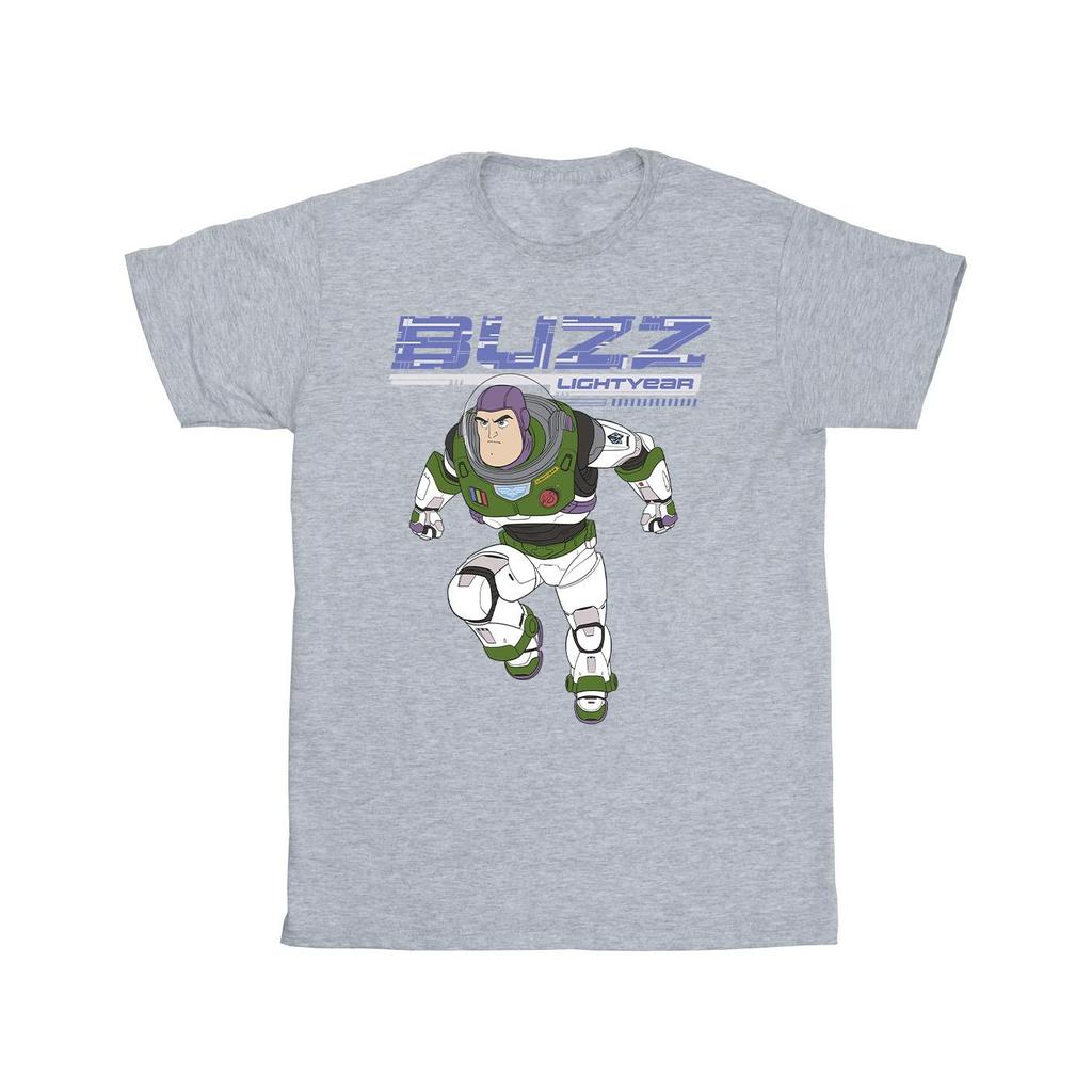 Disney Mens Lightyear Buzz Jump To Action T-Shirt