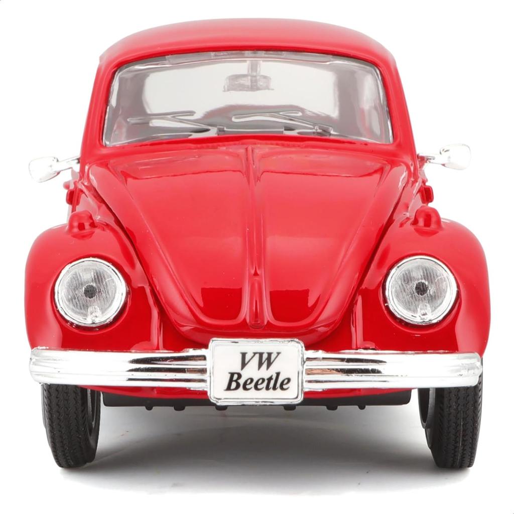 Volkswagen Beetle 1/24 scale diecast model, finished in red (product number 31926) [parallel import]