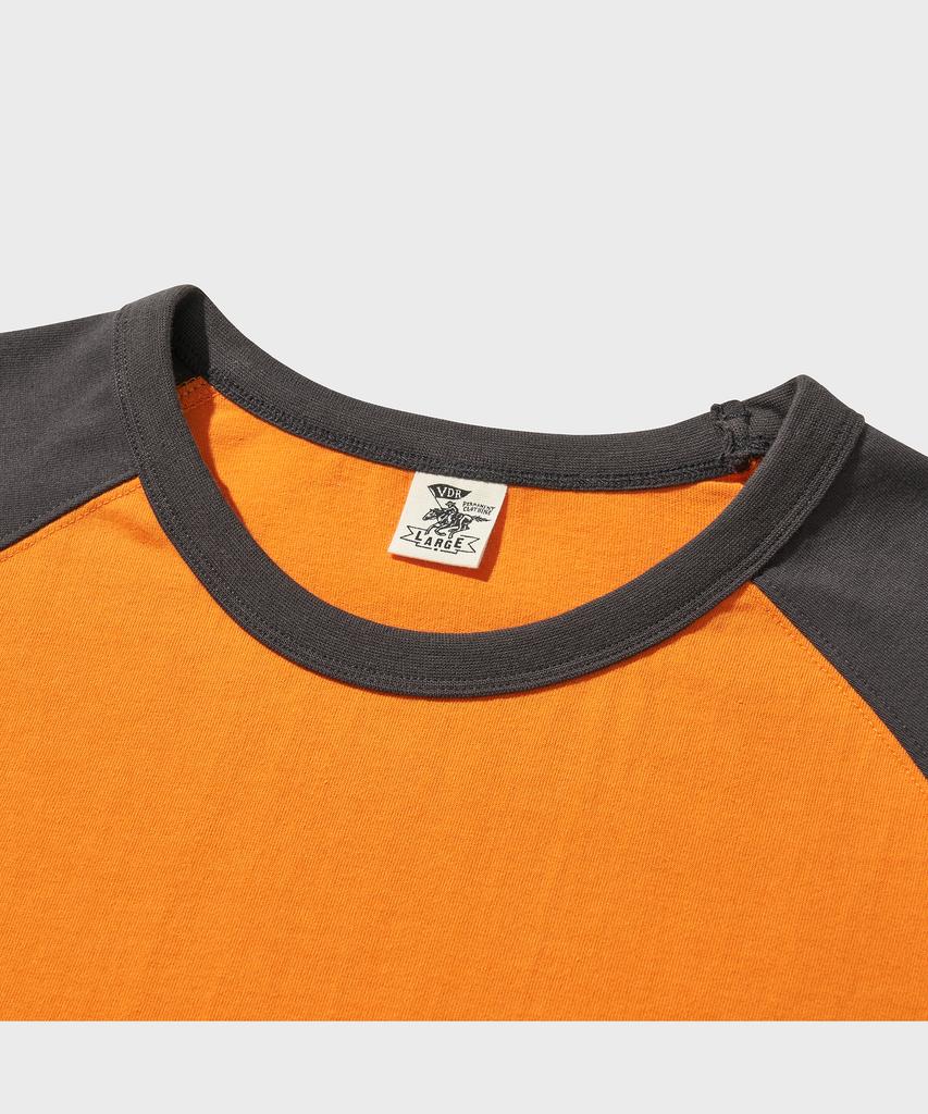 VDR Cropped Raglan Tee [Flame Orange]