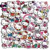 YBB Hello Kitty Waterproof Stickers, 2 Sets, a Popular Character In Korea
