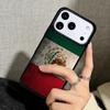 Чехол Case для iPhone 17 Air 16 Pro Max 15 Plus 11 13 Mini 14 12 Задняя крышка телефона Мексика Мексиканский флаг