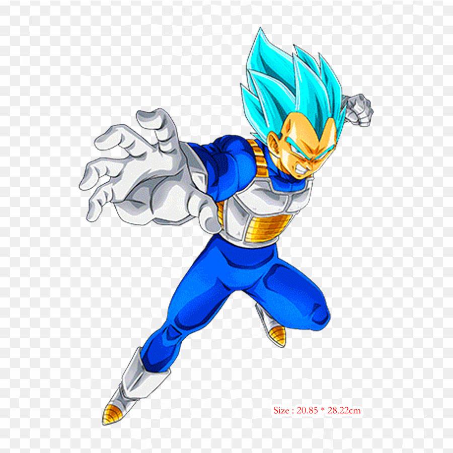 Patches For Clothes Bag Iron On Thermal Stickers Ssj Adult Gt Goku Goku Goten Pattern Washable Heat Transfer