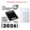 2026 Карманный планер-блокнот формата А6 с мягкой обложкой, мини-журнал для ежедневного, еженедельного, ежемесячного планирования, календарь-ежедневник, подарок