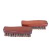 Natural Wood Bristle Horse Hair Shoe Boot Brush Care Clean Shine Polish Brush