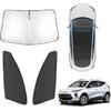 Karltys 3PCS Front And Side Windshield Sun Shade For 2015-2024 2025 Jeep Renegade, Reflective Window Sunshade  Fit Renegade, Foldable Sun Shield Sun
