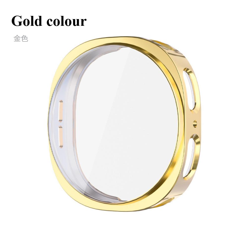 Чехол с защитой экрана для Samsung Galaxy watch 8 44 мм 40 мм Мягкий ТПУ Защитная накладка на экран Всесторонняя защитная рамка Аксессуары