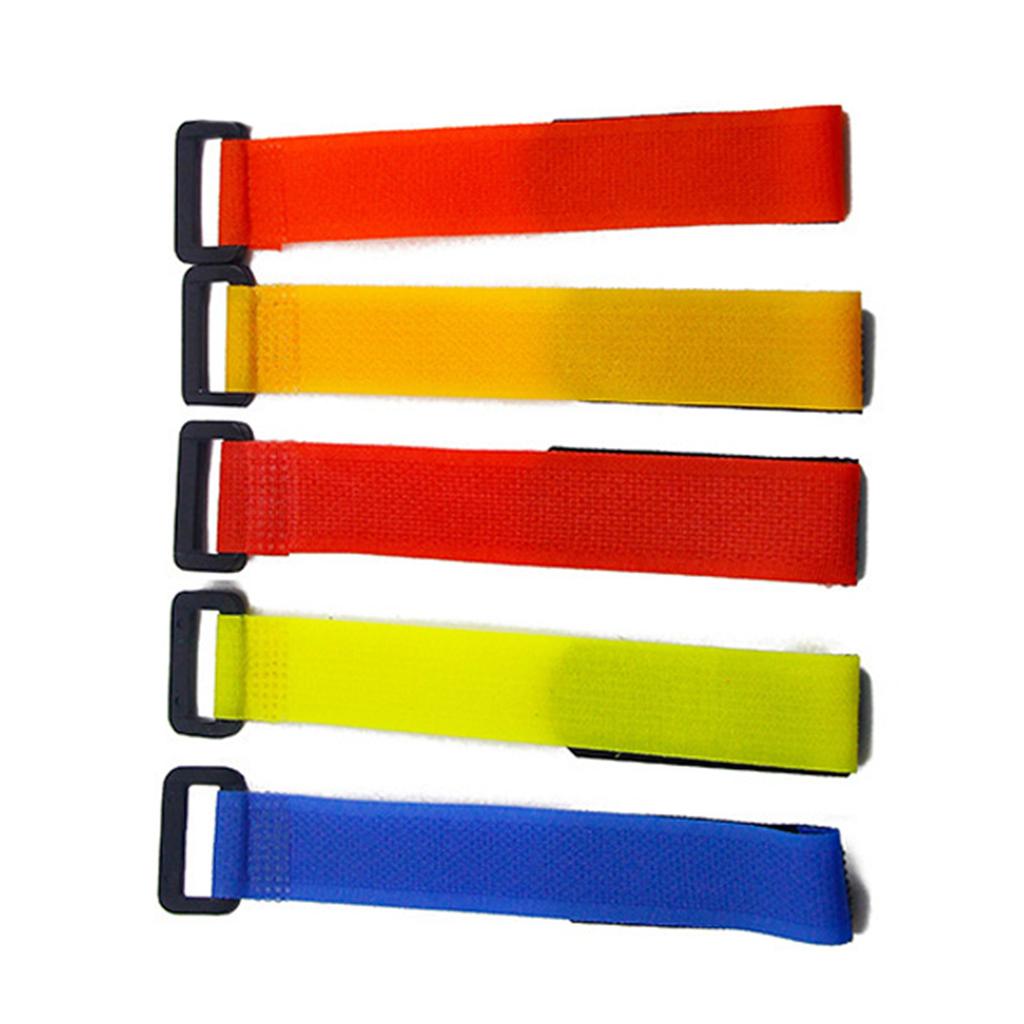 5Pcs Fishing Rod Tie Elastics Rod Holder Straps Outdoor Fishing Rod Belt Straps Elastics Fishing Tackle Tie Enduring