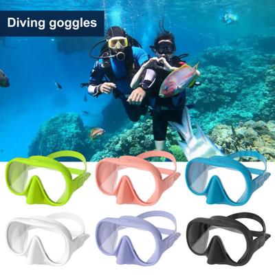 Очки для плавания с защитой носа Clear Vision Anti Fog Очки для бассейна Непротекаемая маска для подводного плавания с маской и трубкой для взрослых и молодежи