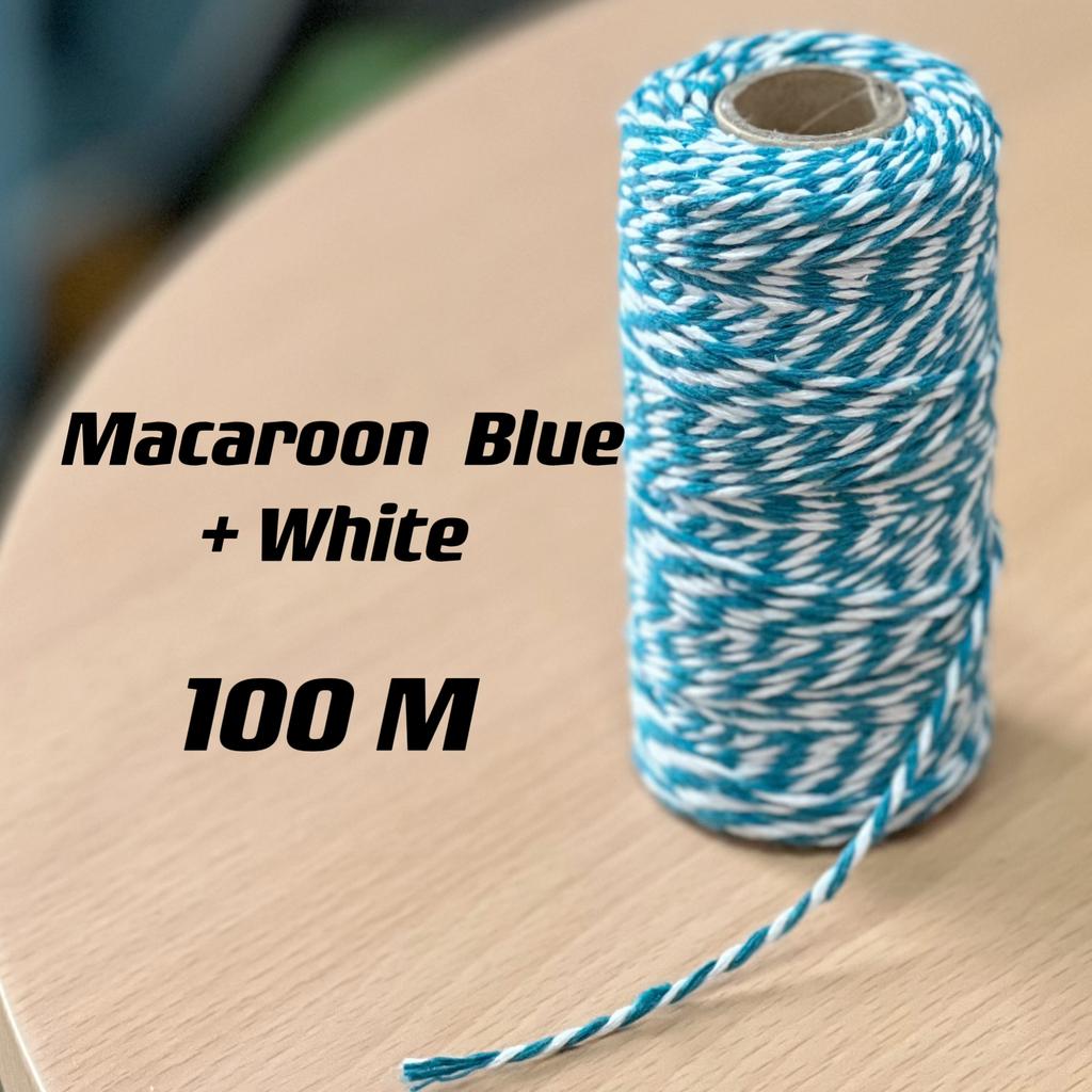 2 мм 100 м хлопковая веревка макраме, витая джутовая цветная хлопковая двухцветная веревка для настенной подарочной упаковки, сделай сам, свадебный деко