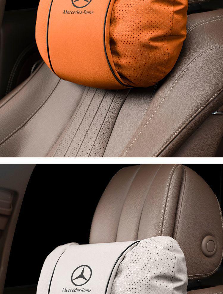 Compatible with Mercedes Headrest Maybach Neck Support: Fits S-Class, E-Class, C-Class, GLE, GLC, GLB, GLS.