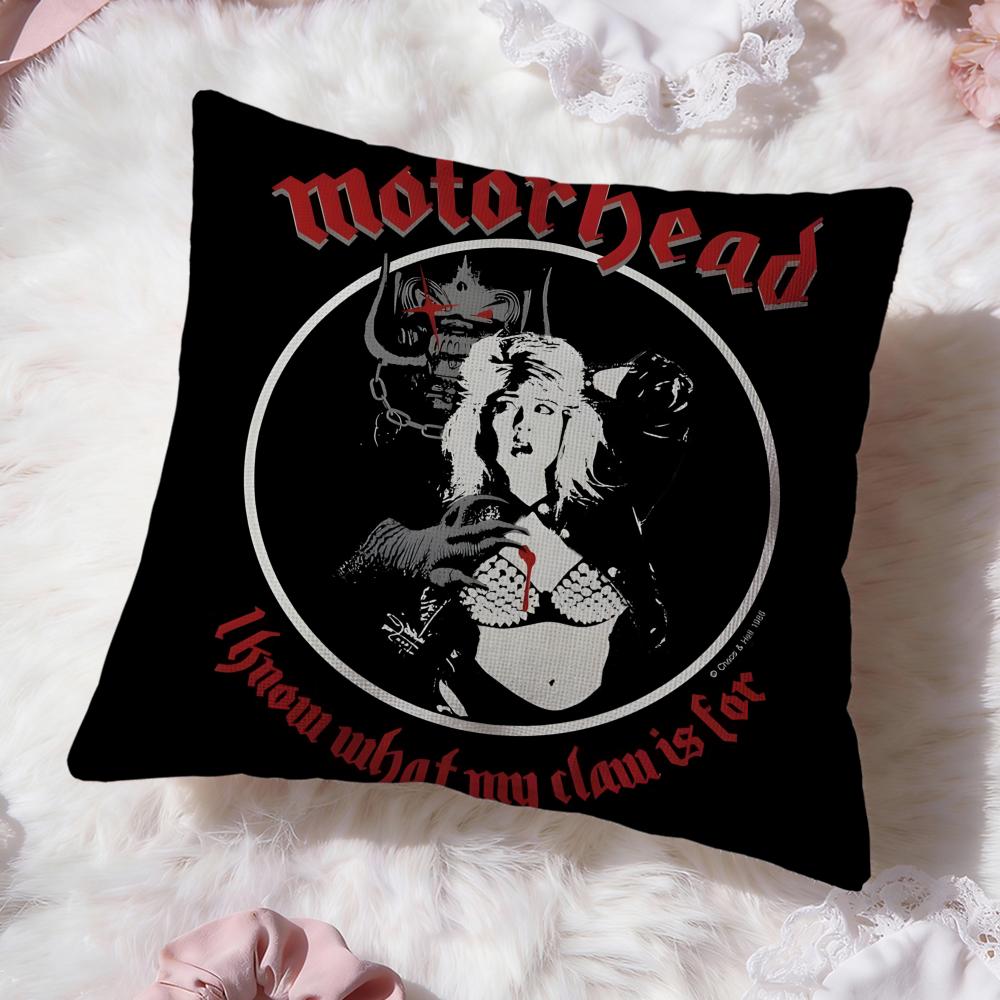 Band крутой Motorheads Наволочка Премиум Комфорт Двусторонняя Подушка -Дизайн Два в Одном для Любой Комнаты и Салона Автомобиля