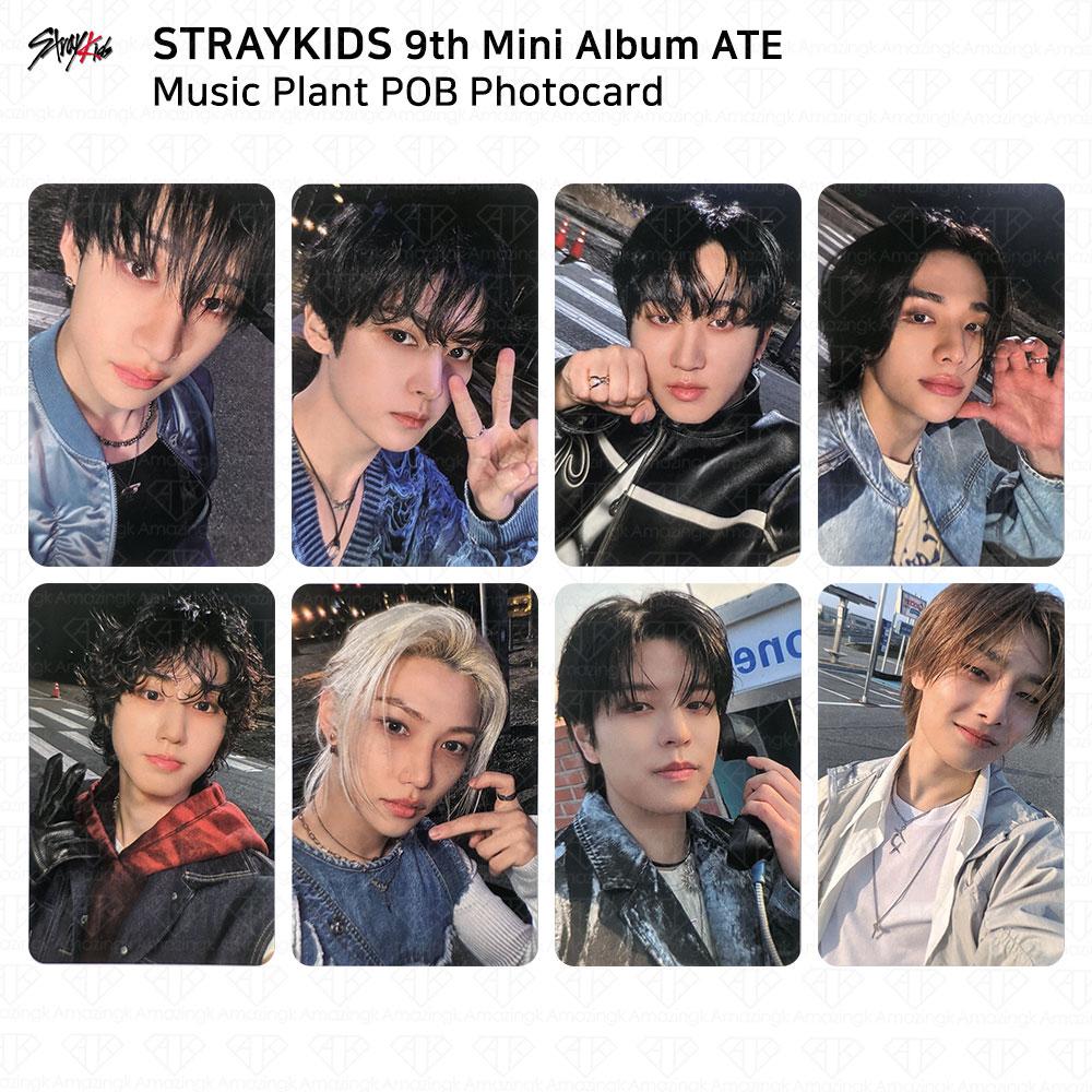 Stray Kids 9-й мини-альбом ATE POB Photocard AppleMusic Aladin Withmuu SKZ KPOP