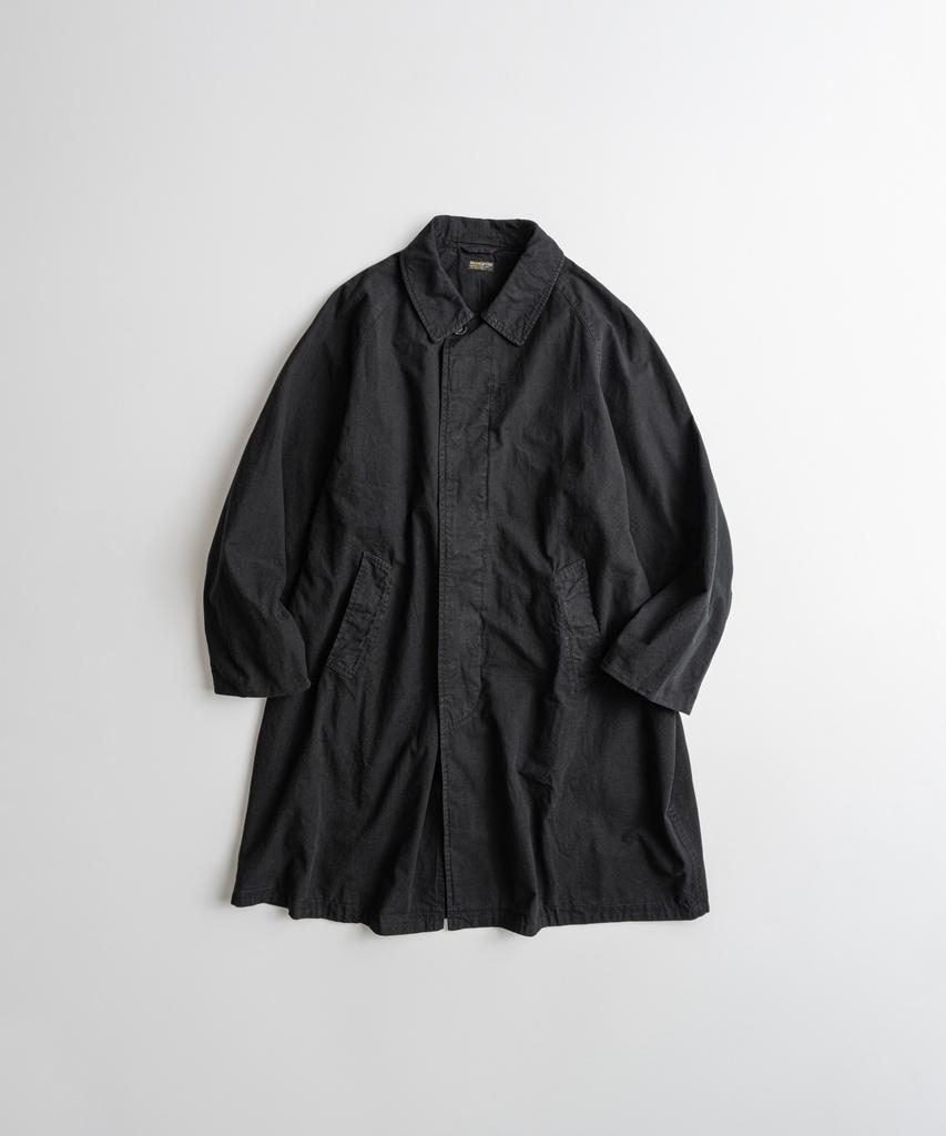 BEHEAVYER Dyed C/L Rover Coat Black