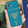 Чехол-карта с флагом Индонезии для Xiaomi 15 14 Ultra 13T 14T 15T Pro 17 Pro Max POCO X7 Pro X5 X6 F5 F6 F7 F8 Чехол