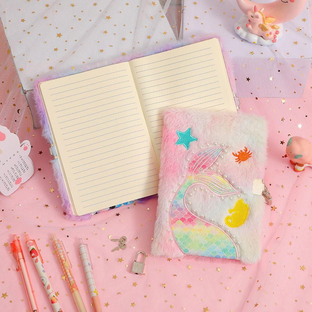 Ежедневник Fish Tail Furry Notepad Дневник Блокнот A5 Kawaii Книги Офис Школа