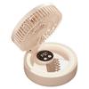 Foldable USB Fan with Mirror: Compact Multi-Functional Fan for Home, Office, or Dorm.