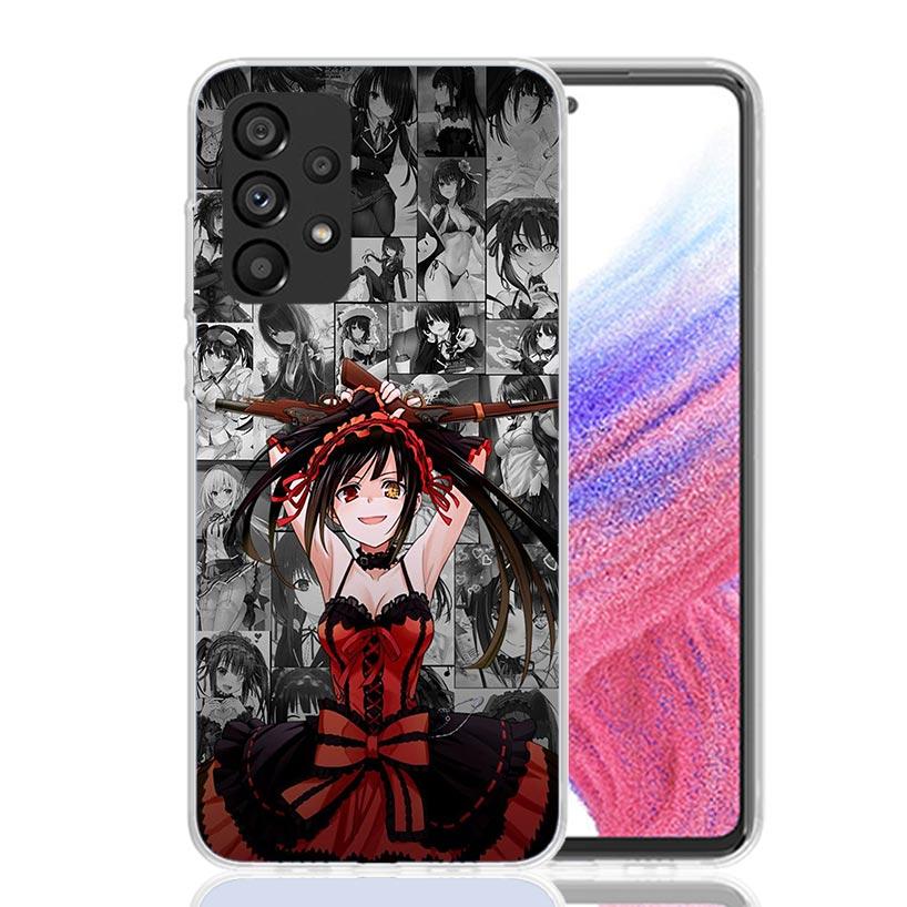 Чехол для телефона Tokisaki Kurumi из Date A Live для Samsung Galaxy A52 A32 A22 A12 A02S A50S A30S A51 A31 AA71 Note 20 Ultra 10 S10 Plus