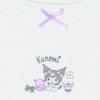 Sanrio Quilted Short Sleeve Undershirt Set with Name Label Product Number 213152 Kids' (2 Pieces), Kuromi, 120cm, Inside,