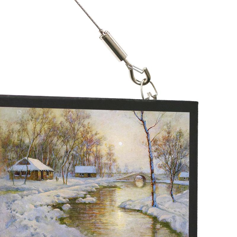 1.5mm/2mm/3mm stainless steel wire rope with adjustable spring hook, clothesline hanging rope