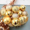 34Pcs Christmas Balls Ornament Xmas Tree Pendant Navidad Noel New Year 2024 Hanging Pendants
