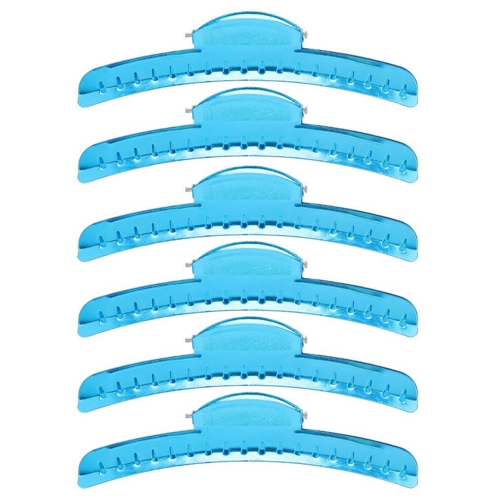 6Pcs Aluminum Alloy Wave Hair Clips Lightweight Hair Fixed Hairclips  Salon Use