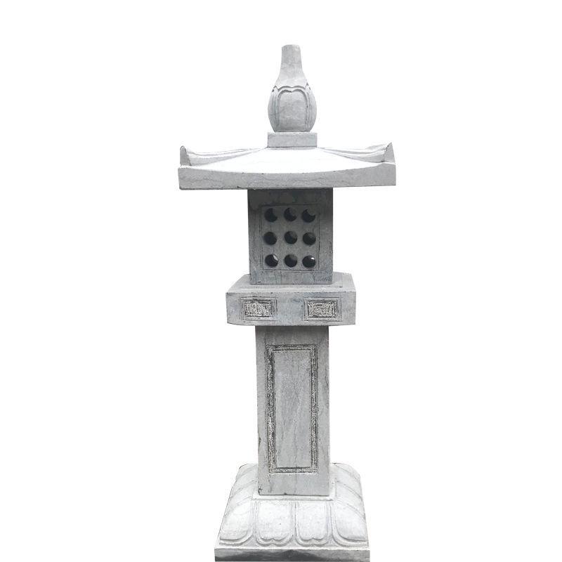 Bluestone Stone Lantern: Zen Landscape Decoration for Gardens and Courtyards