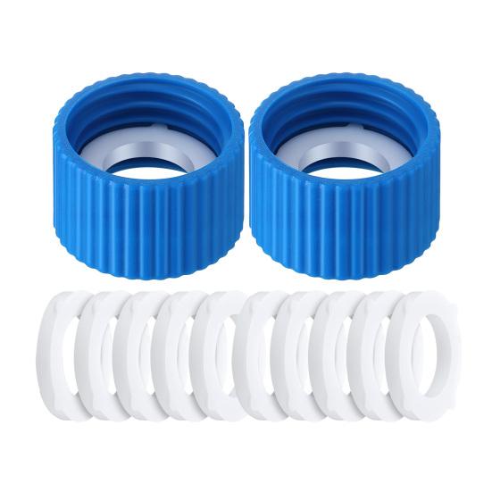 1/2/3/4/5/6 Наборов Комплект Муфт для Водяного Фильтра Походы Кемпинг 28 мм Наружная Резьба Водяные Фильтры Стандартные Пластиковые Бутылки Фильтрация Очистка Муфты