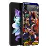 Чехол для телефона My Hero Academy Toga Himiko для Samsung Galaxy Z Flip 3 5g Z Flip 4 Zflip3 Zflip Flip4 Zflip4 Black Funda Luxury