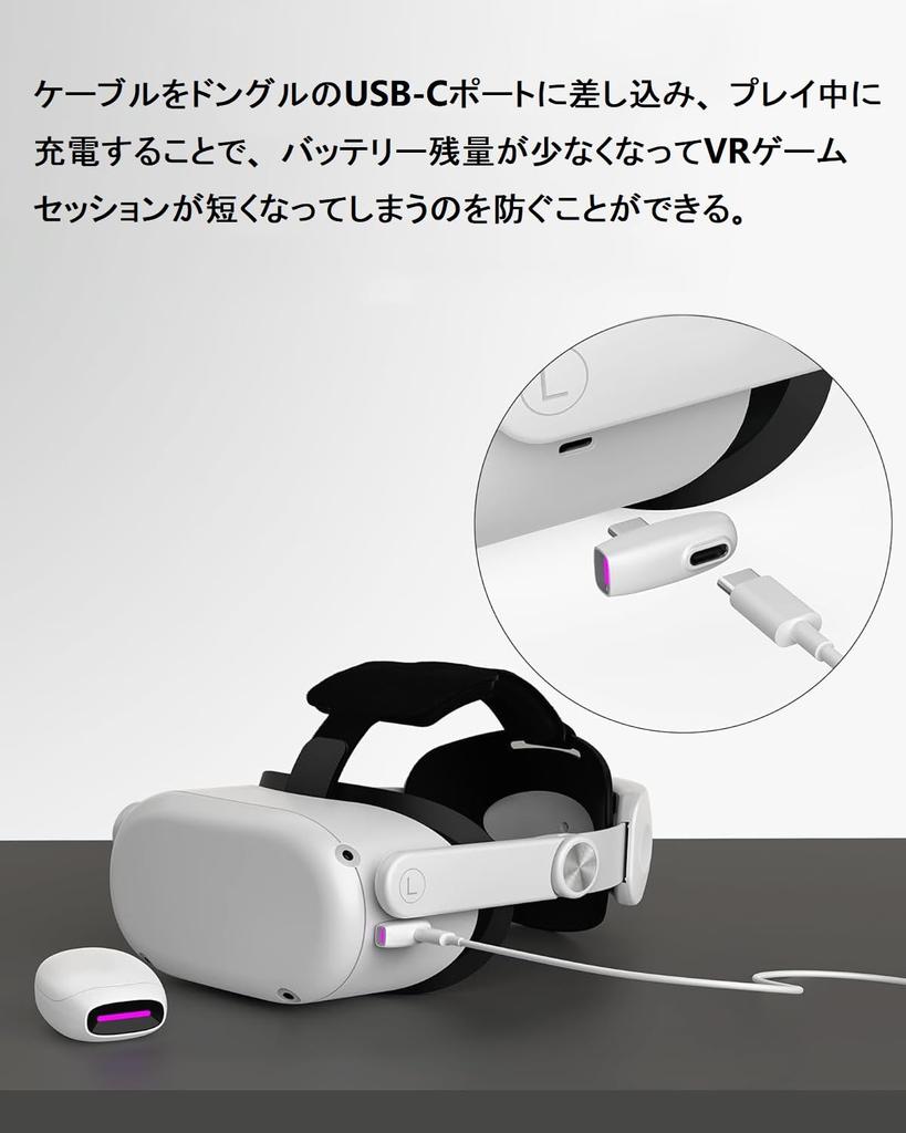 Беспроводные игровые наушники eppfun Bluetooth VR совместимы с LE Audio для PS5 Switch Передатчик 30 мс Сверхнизкая задержка ENC Call Шумоподавление IPX5