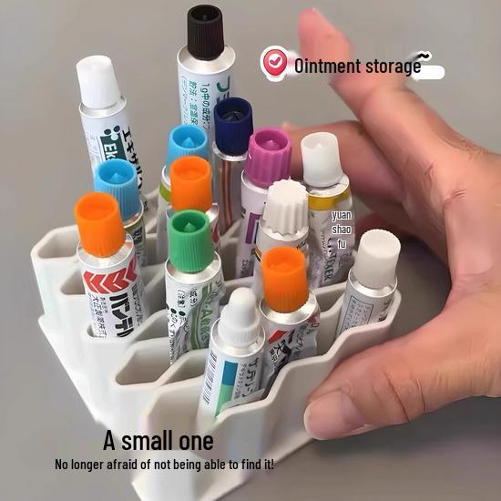 Органайзер для мазей японской медицины, бытовая тубусная коробка для хранения