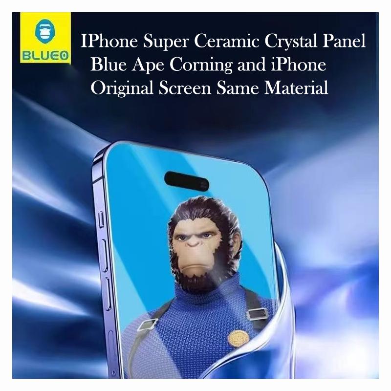 BLUEO Corning Tempered Glass For iPhone 16 15 14 13 Pro Max Screen Protector for iPhone 16 15 14 13 Pro