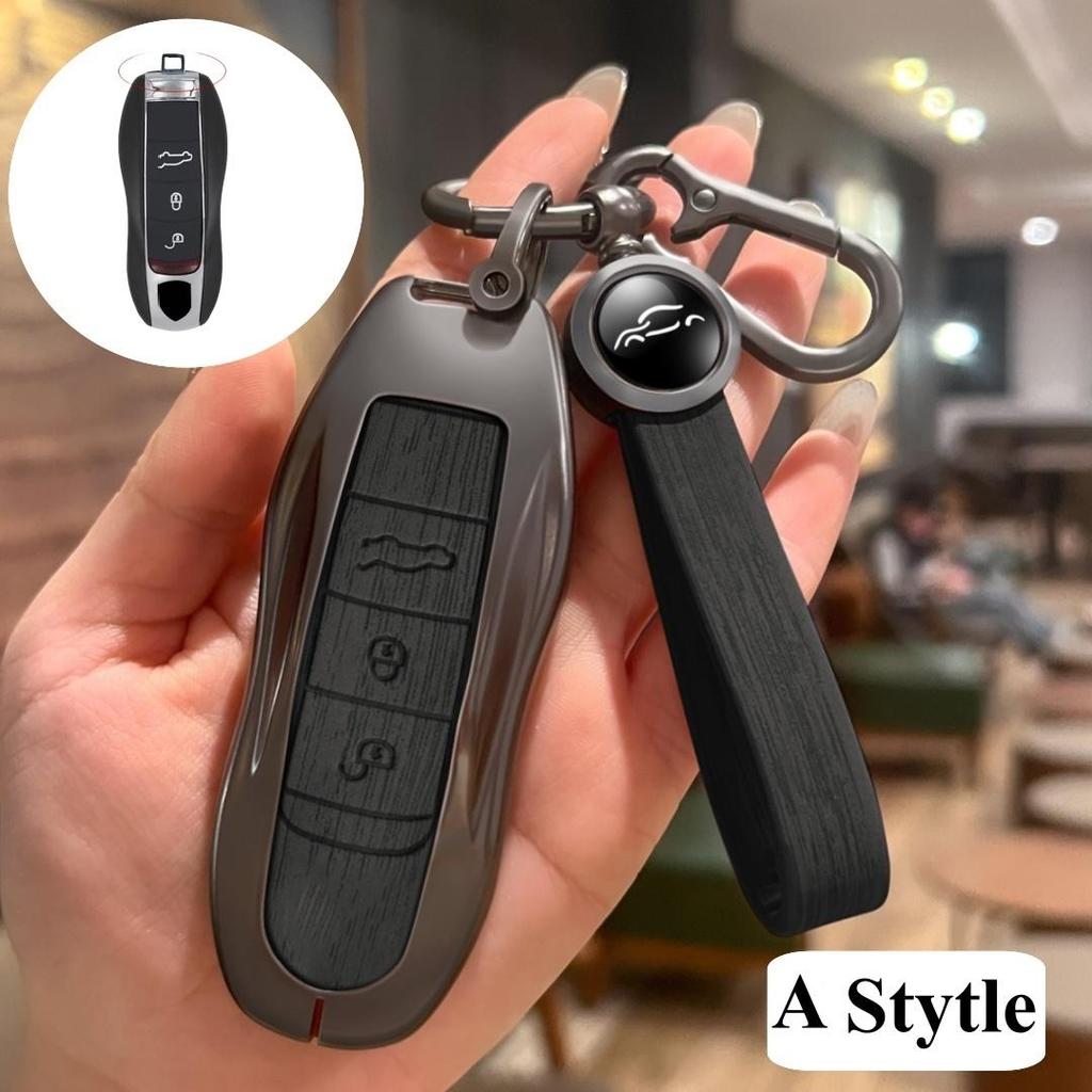 Для Porsche Panamera Cayenne Cayman Macan Boxster 911 9ya 971 Shell Protection Fashion Metal Remote Car Key Case Cover