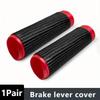 Чехол на ручку руля мотоцикла, самоусаживающийся, чехол на ручку тормоза, универсальный, нескользящий, силиконовый, для мотоциклетной модификации, оборудование для езды, защитные чехлы